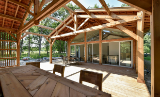 Terrasse couverte Maison d'Été